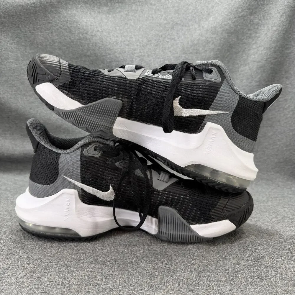 Nike Air Max Impact 3 Black White Grey Basketball Shoes DC3725-001 Men 7 Women 8